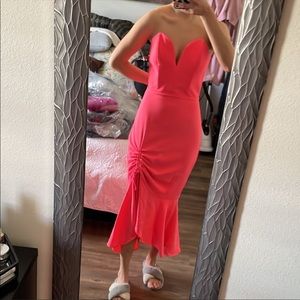 Amanda Uprichard Revolve Midi Dress — tags still on
